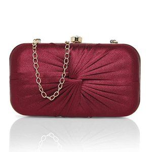 Fancy women sling bag in satin